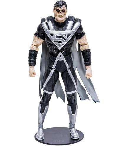 McFarlane DC Multiverse - Nekron Megafigs Action Figure 7 Pollici (18cm) - Signore Degli Inviventi Con Falce, 22 Punti Articolati, Carta Da Collezione