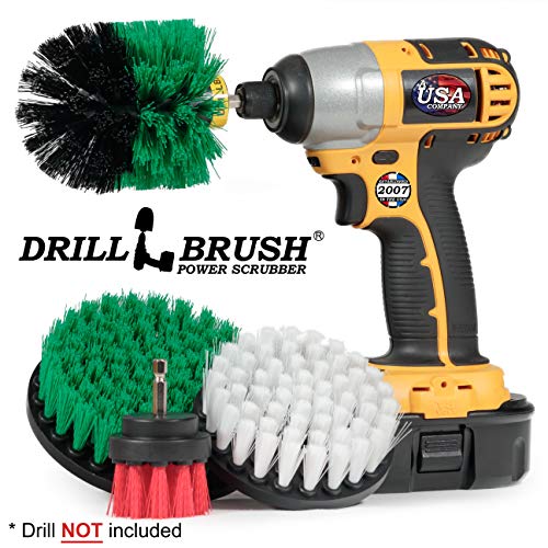 Drillbrush Spazzola di pulizia Kit trapano