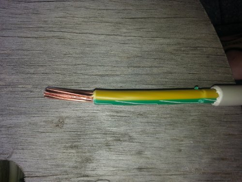 Preisvergleich Produktbild Erdungskabel NYM-J 1x16 qmm 25 meter Ring