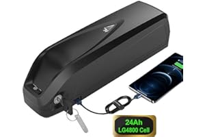 EXECYC 36V 24Ah Hailong batteria per bicicletta elettrica 250W 500W - batteria ebike batterie telaio per Kit ruota anteriore Kit ruota posteriore Motore mozzo Bafang (0-700W/LG21700 Cell)