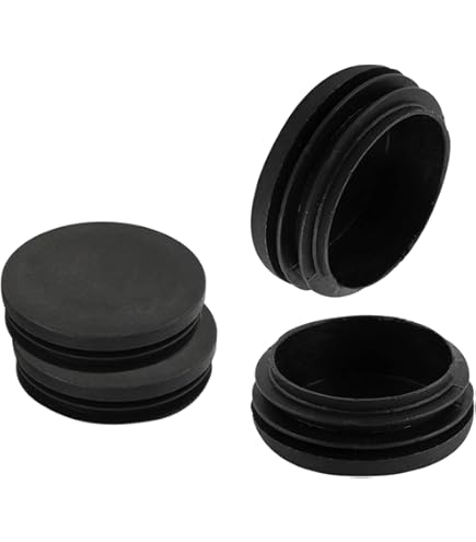 1/5 Pièces Noir 2mm-50mm Caoutchouc De Silicone Bouchons D'alésage à