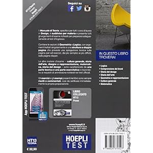 Hoepli Test. Design. Manuale di teoria. Per la preparazione ai test di ammissione ai