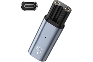 BENSN 15V HQ8505 Charger Converter Compatible with Philips Shaver Series 3000, 5000, 7000, 9000, Fit for One Blade QP6651/ QP6650/ QP6520/ QP6510/ QP6620 USB-C Shaver Charger (Cable Excluded)