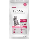 Lavital Somonlu Kısırlaştırılmış Kedi Maması 1,5kg