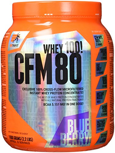 Preisvergleich Produktbild Extrifit CFM Instant Whey 80 Blueberry, 1 kg