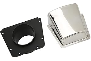 SEPTPENTA Aérateur de Capot de Bateau, Couvercle D'Évent Marin en Acier Inoxydable 304 avec Base en Nylon Résistant À L'Humidité, Haute Résistance et Durable pour Tous Les Types de Bateaux et Yachts