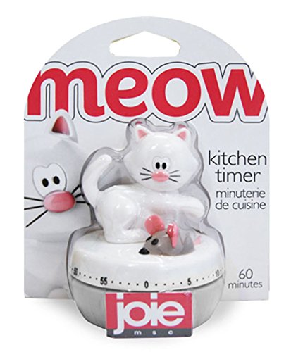 Joie 12444 Küchen-Timer Miau, Kunststoff, mehrfarbig, 45 x 35 x 25 cm - 2