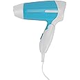 Olsenmark 850 W Travel Hair Dryer OMH4101 with Foldable Handle, 2 Speed Control, Overheat Protection and Compact, Lightweight, Travel Friendly,Salon and at Home Styling, 2 Years Warranty