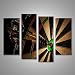 Produktbild islandburner Bild Bilder auf Leinwand Drei Dart Pfeile Wandbild Leinwandbild Poster XXL Format