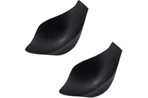 Fenical Badebekleidung Vergrößern Penis Pouch Pad 3D Badehose Schwimmen Kurze Shorts Unterwäsche Pad 4pcs (Schwarz)