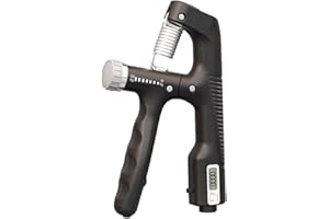 gaomin Hand Grip poignée, 10-100kg Hand Grip Strengthener, Hand Grip, Grip Musculation, Hand Grip Musculation, rehausseur préhension entraîneur préhension réglable avec Compteur
