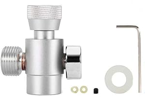 DIYARTS CO2 Recharge Adaptateur en Aluminium Acier Inoxydable Connecteur Homebrew Accessoires pour CO2 Soda Stream Remplissage du Réservoir/Cylindre