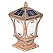 Produktbild Solar Lights Column, Europäischen Klassischen Innenhof Säule Licht Garten Retro Im Freieniip Wasserdichte Führte Rasen Licht Outdoor Park Villa Gemeinschaft Rasen Street Light Column Lampe,1Pcs
