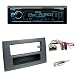 Produktbild Radioeinbauset : Autoradio Kenwood KDC-300UV CD Autoradio mit iPod/iPhone-Strg. + 1-DIN Radioblende mit Ablagefach in anthrazit + ISO Adapter • Antennenadapter fahrzeugspezifisch für Volvo XC90 (C) ab 10/2002 - Hinweis !!! Nur für Modelle mi OEM Base Performance Radio. •Die Funktion der Lenkradfernbedienung, falls vorhanden, wird nicht mit unterstützt. •Für diese Funktion werden weitere Adapter benötigt.