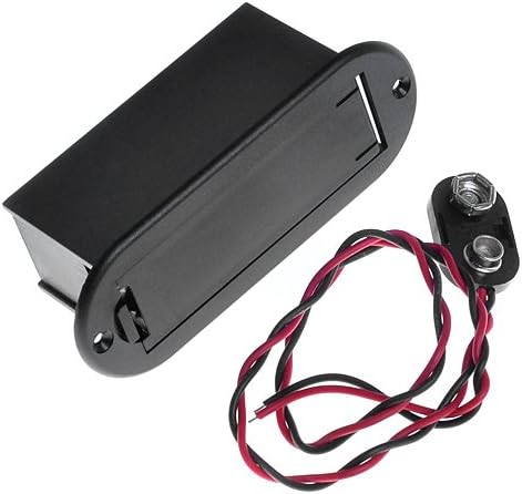 Top Quality Belcat 9v Battery Holder Case and Battery Buckle for Active Guitar Bass