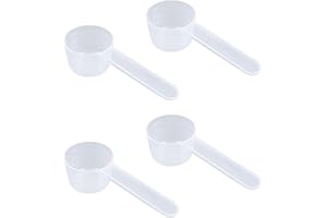 HHZZXCDH 4 Stück Messlöffel, Waschmittel Dosierer, Waschmittel Dosierhilfe für Kaffee, Proteinpulver, Waschmittel Küche Kochen Abwiege Abfüll