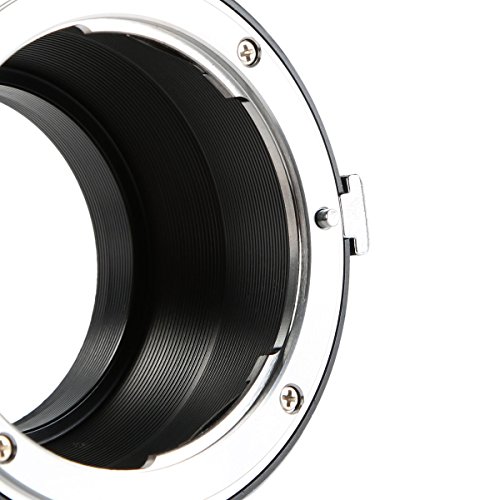 K F CONCEPT Bague adaptation objectif Nikon-FX Adaptateur de monture pour monter objectif Nikon    Cam  ra Fujifilm FX en M  tal