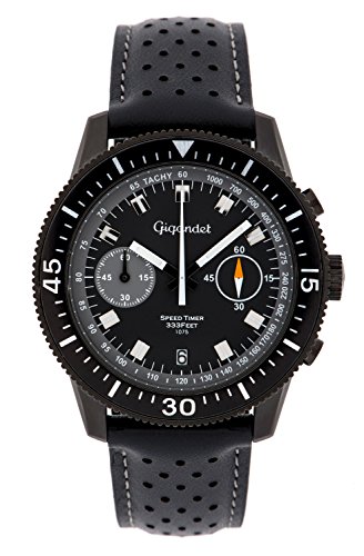 Gigandet Speed Timer Herren Armbanduhr Chronograph Analog Quarz Schwarz G7-007 Gigandet Speed Timer Herren Armbanduhr Chronograph Analog Quarz Schwarz G7-007