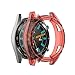 Produktbild bloatboy Schutzhülle für Huawei Watch GT/Active 46mm, Klar Dünne TPU-Schutz Stoßstange Uhrenrahmen Fall Deckung Schutzhülle (Rot)