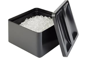 APS 93220 pojemnik na lody z wyjmowaną ociekaczem, SAN i polipropylen, 27 x 27 x 15 cm, 5,4 l