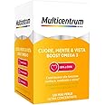 Multicentrum Omega3 Cuore, Mente & Vista Boost Omega 3, Integratore Alimentare di EPA e DHA, Tripla Azione Funzione Cardiaca,