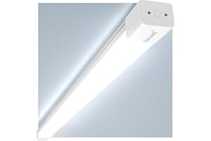 AIRAND Neon Led Barre 120cm, Reglette Led Tube 36W, 3600LM Luminaire Plafonnier Etanche IP66, Éclairage Plafond Lampe Blanc Froid 5000K, Lumiere pour Garage Cuisine Bureau Atelier Intérieur Extérieur