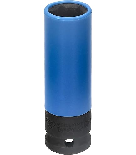 Connex Steckschlüsseleinsatz Lang 1/2 Zoll Antrieb, 17 Mm - 77 Mm Länge, Aus Chrom-Vanadium-Stahl