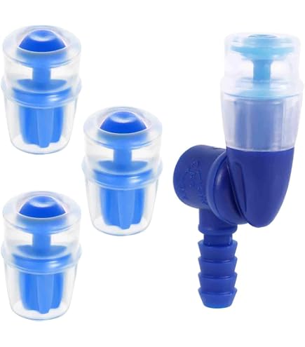 2 Pezzi Valvola per Morso,Bocchini in Silicone,Bite Valve per Sacca Idrica,Bite Valve,Valvola Morso Di Ricambio,Bite Valve per Sacca Acqua,Ricambio Bocchino,Tubo per Bevande Da Ciclismo All'aperto