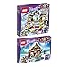 Produktbild Lego Friends 2er Set 41322 41323 Eislaufplatz im Wintersportort + Chalet im Wintersportort