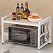 Produktbild Xin Yu Yue Firm Küchenregal, Mikrowelle Rack, Multifunktionale Küche Speicher Spice Cooker Regal (Größe: 60 * 40 * 40cm) (Farbe : Weiß)