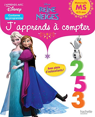 La Reine Des Neiges j'apprends à compter MS La Reine Des Neiges j'apprends à compter MS