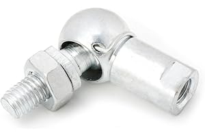 TEBI M5 / M6 / M8 / M10 / M12 Roulement à billes à rotule droite droite roulement à billes en acier au carbone