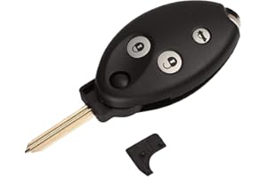 CARCASASCHULAS Carcasa de Mando a Distancia con 3 Botones para Llave de Coche Citroen Xsara C4 C5
