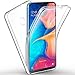 Produktbild AROYI Samsung Galaxy A20 Hülle 360 Grad Handyhülle, Silikon Crystal Full Schutz Cover [2in1 Separat Hart PC Zurück + Weich TPU Vorderseite] Vorne und Hinten Schutzhülle für Samsung Galaxy A20