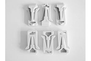 MERLIN GERIN 10 CLIPS DE FIXATION POUR DISJONCTEUR C60N, DT40