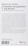 Image de L'invention du quotidien, tome 1 : Arts de faire