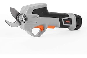VonHaus Cordless Garden Secateurs 7.2V – Electric Pruning Shears for Gardening, Lightweight Pruner for Tree Twigs, Shrubs, Plants, Bushes & More – 800 Cuts from 1 Charge – Comfortable Ergonomic Handle