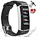 Produktbild Fitness Prince SmartHealth GPS-Fitnesstracker mit Pulsmessung & Farbdisplay - Bluetooth Aktivitätszähler Fitnessarmband Laufuhr Kompatibel mit iPhone & Android