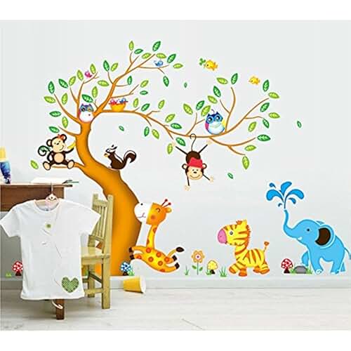 Suchergebnis auf Amazon.de für: wandtattoo kinderzimmer tiere