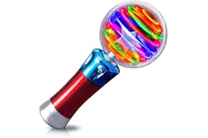GZMY Magic Ball LED Light Up Toy Wand Party Favors for 3-12 Year Old Kids Boys & Girls, Glow in the Dark Birthday Gifts