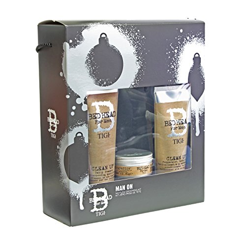 Bed Head Man On set - Clean Up Shampoo, Conditioner + Matte Separation Wax