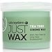 Salon System Just Wax Green Tea Crème Wax Ideal for Sensitive Skin with Antioxidant Properties 450g