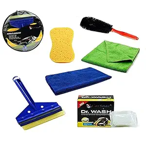 CAR SAAZ DIY(Do It Yourself) 6 Products Car Cleaning Kit | Car Washing Kit