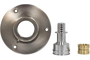 Anquier - Applique murale avec raccord - Applique robinet de jardin APLIC'EASY nickelée PER glissement Ø16 - Anquier