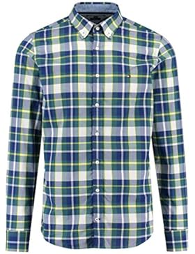 Tommy Hilfiger Herren Hemd Slim Fit Langarm