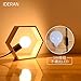 Produktbild DHG Tischlampe-Einfache Moderne Kunst warmes Licht Holztisch Schlafzimmer Nachttischlampe Dekoration Lampe,EIN 5W weißes Licht