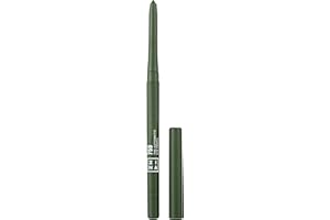 3INA MAKEUP - The 24h Automatic Eye Pencil 759 - Vert - Crayon Yeux Automatique - Waterproof - Mine Rétractable - Longue Tenue - Taille-crayon et Estompeur Integrèes - Vegan - Cruelty Free