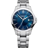 Victorinox Erkek saati Alliance, erkek kol saati, analog, kuvars, 100 m'ye kadar su ge&ccedil;irmez, g&ouml;vde &ccedil;apı 40 mm, kayış 21 mm