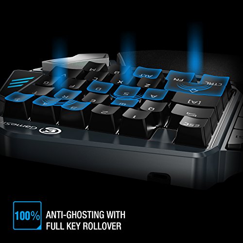GameSir Z1 Teclado Mec nico de Blue Switch para Juegos de Una Mano con RGB Retroiluminaci n con Interruptores de Teclas Azules para Windows PC reviews GameSir Z1 Teclado Mec nico de Blue Switch para Juegos de Una Mano con RGB Retroiluminaci n con Interruptores de Teclas Azules para Windows PC