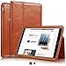 Produktbild KAVAJ Lederhülle Berlin geeignet für Apple iPad Mini 3,2 und iPad Mini Hülle Echtleder Case Cognac-braun aus echtem Leder mit Stand und Auto Schlaf/Aufwachen Funktion. Dünnes Smart-Cover Schutzhülle